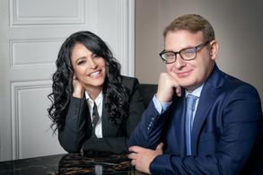 Axel Kuschevatzky and Cindy Teperman