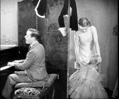 Anny Ondra and Cyril Ritchard in Blackmail (1929)