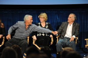 Louise Palanker with Bob Cowsill and Paul Cowsill