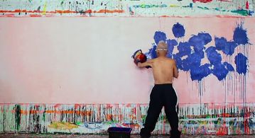 Ushio Shinohara in Cutie and the Boxer (2013)