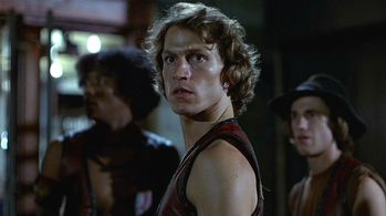 Michael Beck, Tom McKitterick, and Brian Tyler in The Warriors (1979)