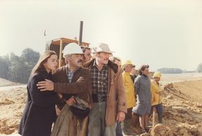 Mario Adorf and Zoé Chauveau in The Imprint of Giants (1980)