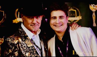 Paul J. Lane and Orion Hunter at I Am Film Festival London 2023