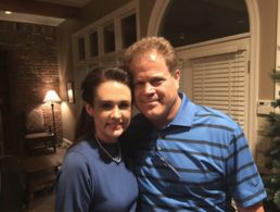 Amye Gousset as Kay Brewer with Brad Gaines. It's Time