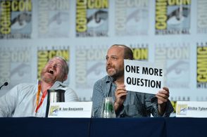 H. Jon Benjamin and Adam Reed at an event for Archer (2009)