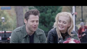 Sam (Andrew McIntosh and Jennifer (Vivien Taylor) having a deep discussion in 'Train Set.'