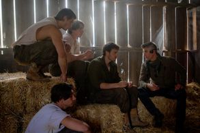 Derek Quick, Mike Bingaman, Louie Chapman, Jeff Seid, and Brett Ian in Kommando 1944 (2018)