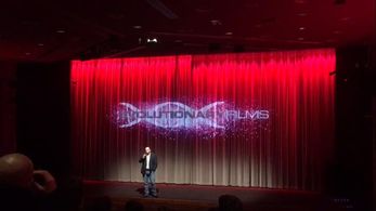 Introducing 'AUX' at BAFTA in March 2017.