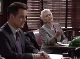 With Christian Jules Le Blanc in The Young and the Restless