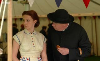 Mark Williams and Toto Bruin in Father Brown (2013)