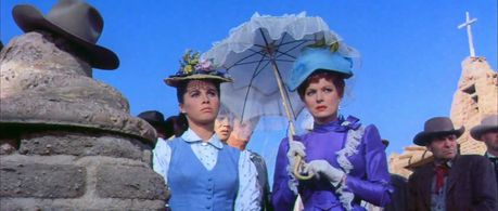 Maureen O'Hara and Stefanie Powers in McLintock! (1963)