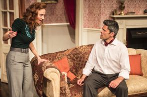 with Leanne Rowe in The Hollow