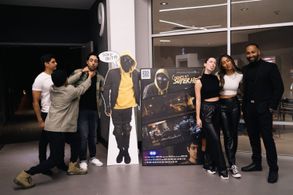 Aman Mann, JP Padda, Ebony Jepson, Tisha Naicker, Inderveer Sodhi, and Ivon Shiva Naicker in Superhero (2022)