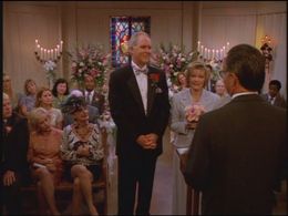 John Lithgow, Jane Curtin, and Elmarie Wendel in 3rd Rock from the Sun (1996)