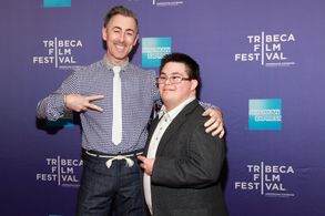 Alan Cumming and Isaac Leyva at an event for Any Day Now (2012)