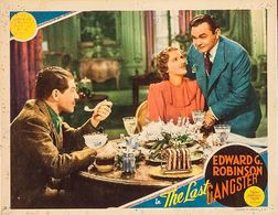 Edward G. Robinson, Lionel Stander, and Rose Stradner in The Last Gangster (1937)