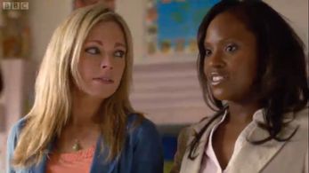 Kelle as Fran in Me & Mrs Jones