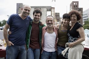 Icíar Bollaín, Javier Gutiérrez, Anna Castillo, and Pep Ambròs in The Olive Tree (2016)