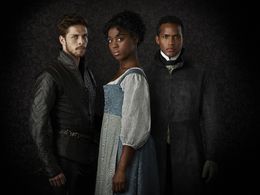 Sterling Sulieman, Lashana Lynch, and Wade Briggs in Still Star-Crossed (2017)