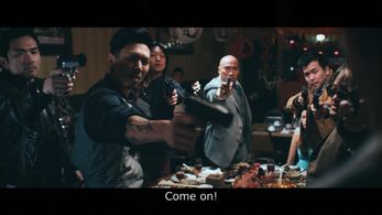 Alexandre Chen, Ron Yuan, Allen Theosky Rowe, Elaine Tan, Michael Sun Lee, Henry Lee, and Anthony Leong in Mission Chine