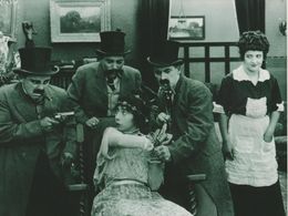 Gale Henry in Lady Baffles and Detective Duck in When the Wets Went Dry (1915)