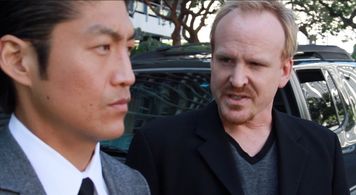 Michael Coady and Brian Tee in The Historian Paradox