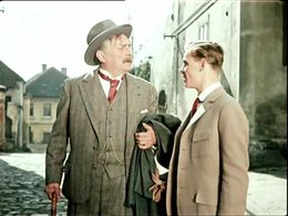 Eduard Cupák and Jirí Plachý in Mesíc nad rekou (1953)