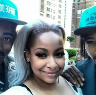 Actors Book & Boards with actress Raven-symone