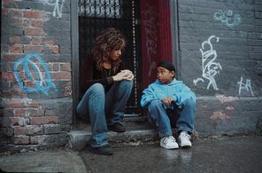 Jessica Alba and Zachary Isaiah Williams in Honey (2003)