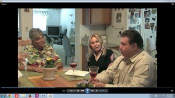 With Paul Petersen in The Will