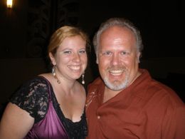 With the fabulous production designer Whitney Donald at the premiere of the 50s period piece 