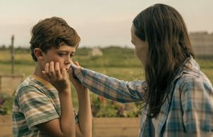 Justin with Ellen Page in Season 2 of The Umbrella Academy