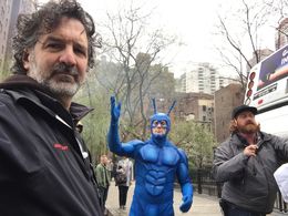 THE TICK 2017 Romeo Tirone, Peter Serafinowicz, Alex Finch
