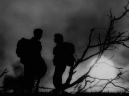 Vasiliy Livanov and Tatyana Samoylova in Letter Never Sent (1960)