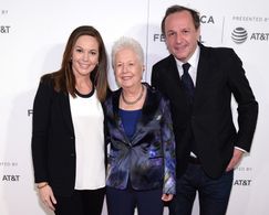 Diane Lane, Eleanor Coppola, and Arnaud Viard