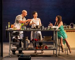 Jackie Chung, Savannah Lathem, and Hector Atreyu Ruiz: world premiere of 'different words for the same thing' by Kimber 