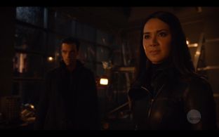 Samantha Win and Christopher Gerard in Arrow (2012)