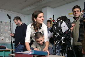 Philippe Lavalette, Anaïs Barbeau-Lavalette, and Maxime Desjardins-Tremblay in The Fight (2007)