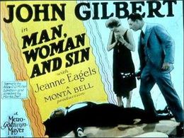 Jeanne Eagels and John Gilbert in Man, Woman and Sin (1927)