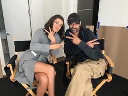 Serinda Swan and Reynaldo Rodriguez