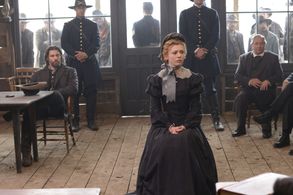 Anson Mount and Kasha Kropinski in Hell on Wheels (2011)