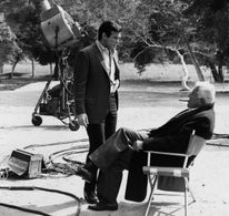 William Castle and Christopher George in Project X (1968)