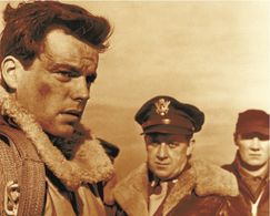 Robert Wagner and Bernard Braden in The War Lover (1962)