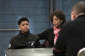 Ice-T, Tanesha Marie Gary, and Elijah Richardson in Law & Order: Special Victims Unit (1999)