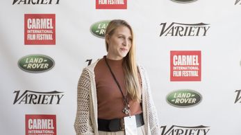 Director Lisa J Dooley of 'Ben Is Dead' at the 2017 Carmel International Film Festival.