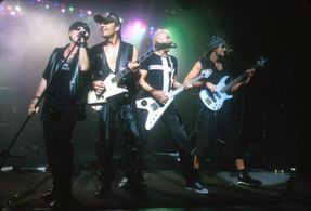 Klaus Meine, Rudolf Schenker, Scorpions, Matthias Jabs, and Ralph Rieckermann