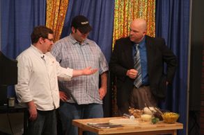 Making Burritos with staff of Boloco