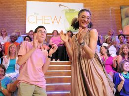 Carla Hall at an event for The Chew (2011)
