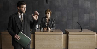 Ken Duken and Juliane Köhler in Two Lives (2012)