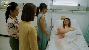 Maricel Laxa, Mariz, and Lianne Valentin in Apoy sa langit (2022)